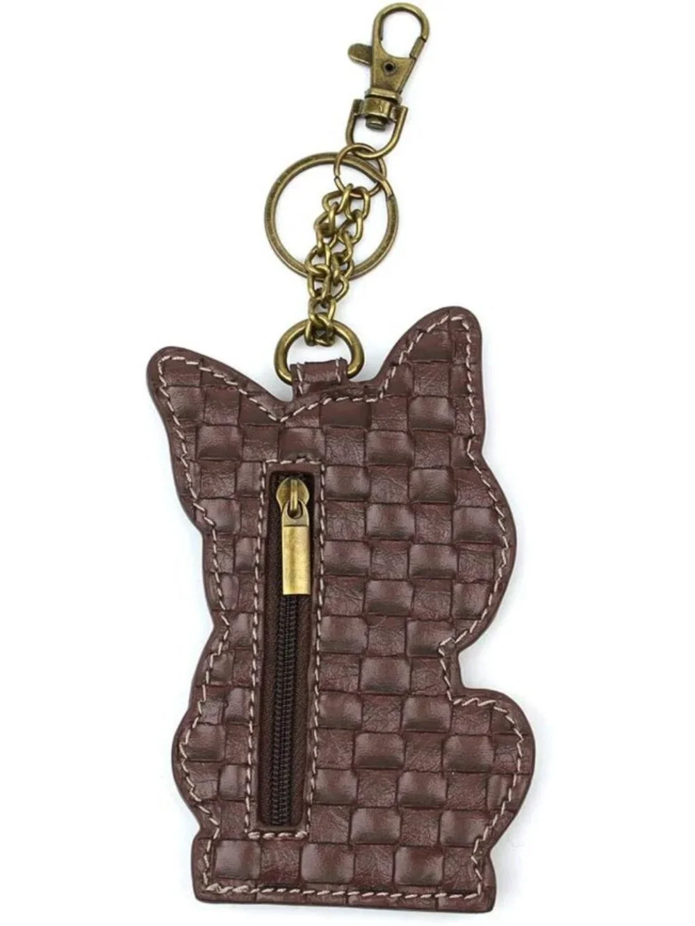 Decorative Dog Key Fob & Coin Purse - Cute Boston Terrier Accessory for Pet